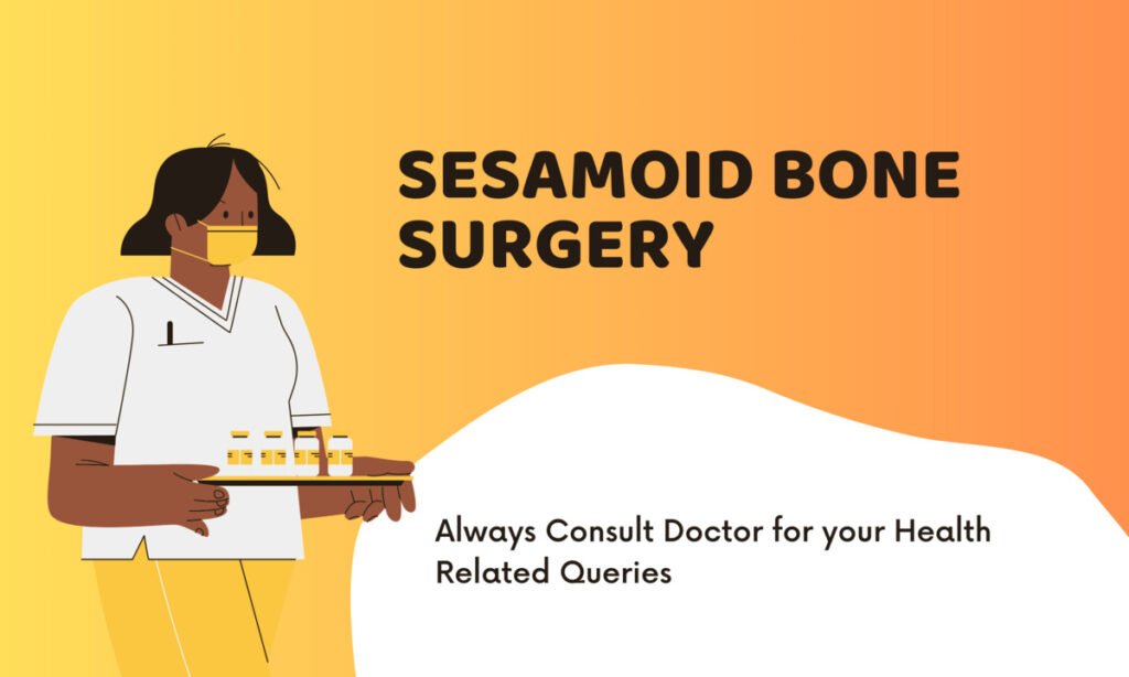 sesamoid bone surgery success rate